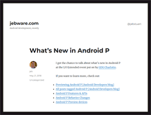 Tablet Screenshot of jebware.com